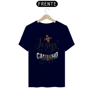 Nome do produtoCamiseta Masculina  - Jesus é o Caminho - Moda Cristã