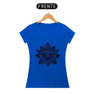 Nome do produtoCamisetas Feminina -  Flor de Lotus III