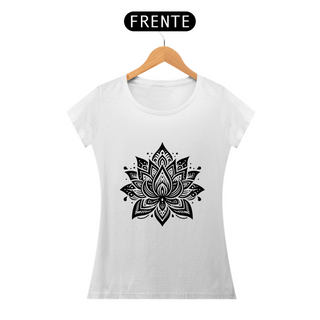 Nome do produtoCamisetas Feminina -  Flor de Lotus III