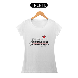 Nome do produtoCamiseta Feminina  - Yeshua - Moda Cristã