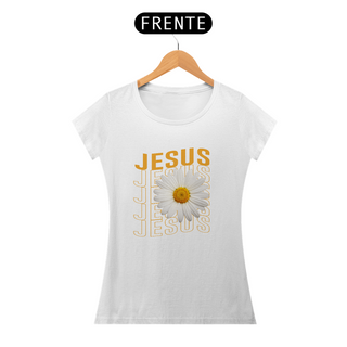 Nome do produtoCamiseta Feminina  - Jesus - Moda Cristã