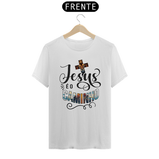 Nome do produtoCamiseta Masculina  - Jesus é o Caminho - Moda Cristã