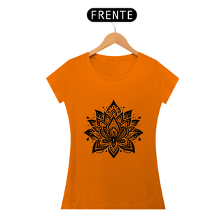 Nome do produtoCamisetas Feminina -  Flor de Lotus III