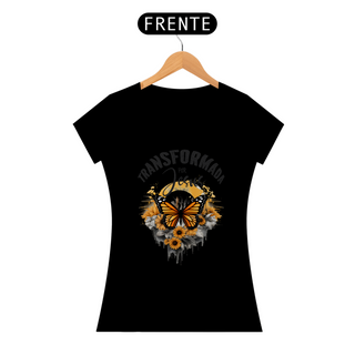 Nome do produtoCamiseta Feminina  - Transformada por Jesus - Moda Cristã