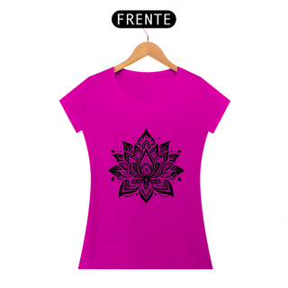 Nome do produtoCamisetas Feminina -  Flor de Lotus III