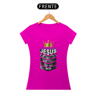 Nome do produtoCamiseta Feminina  - Leão de Judá - Moda Cristã