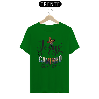 Nome do produtoCamiseta Masculina  - Jesus é o Caminho - Moda Cristã