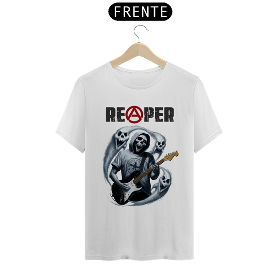 Reaper Playing Guitar - T-Shirt Classic