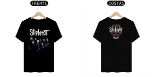 Slipknot 2022 - Camisa  Preta  Banda Masculina Quality