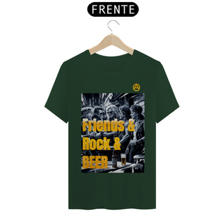 Nome do produtoFriends & Rock & Beer - T-Shirt Classic