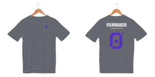 Nome do produtoCamiseta Tranning Jorge Fernandes Team - Logo Roxa - Filmmakers Crew