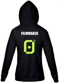 Nome do produtoMoletom C/ Zíper Liso Jorge Fernandes Team - Logo Verde Limão - Filmmakers Crew