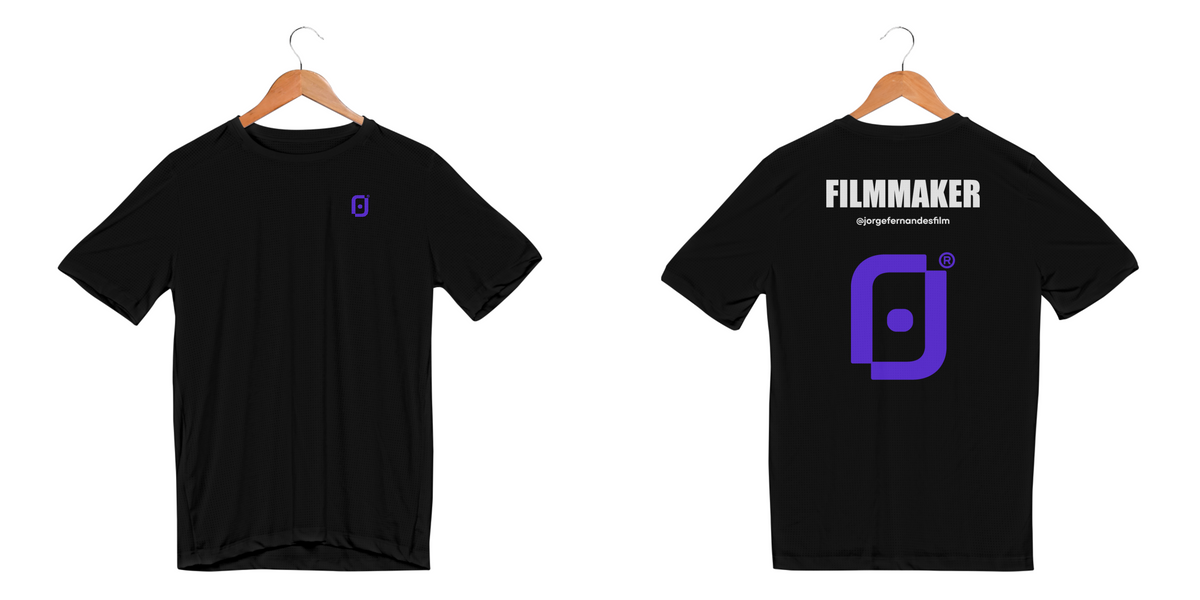 Nome do produto: Camiseta Tranning Jorge Fernandes Team - Logo Roxa - Filmmakers Crew