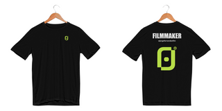 Camiseta Tranning Jorge Fernandes Team - Logo Verde Limão - Filmmakers Crew