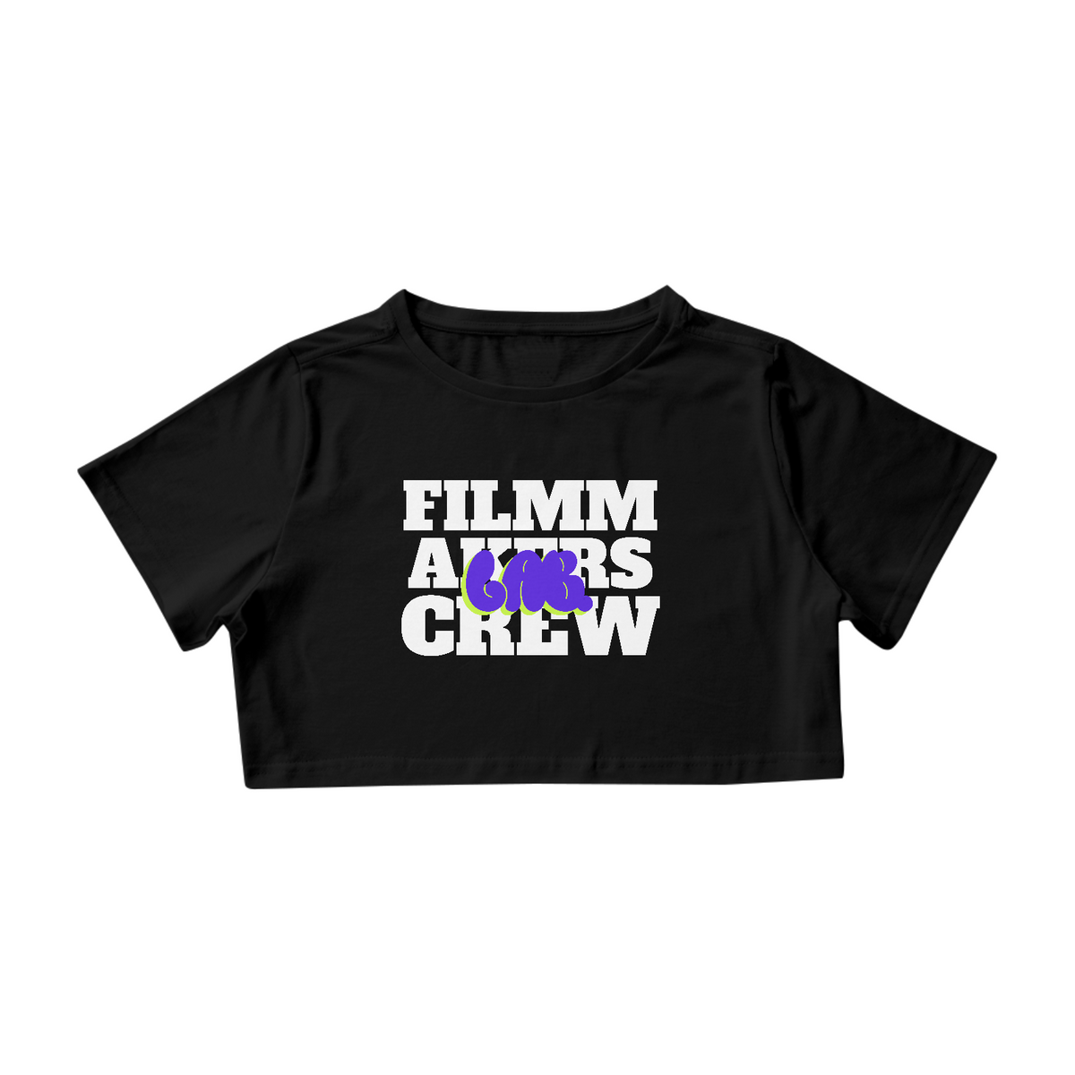 Nome do produto: Cropped Filmmakers Crew Lab. - By Jorge Fernandes Film