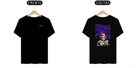 Camiseta Cinema is Money v2 - Filmmakers Crew Lab.