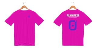 Nome do produtoCamiseta Tranning Jorge Fernandes Team - Logo Roxa - Filmmakers Crew