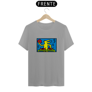 Camiseta Keith Haring Dog Dj