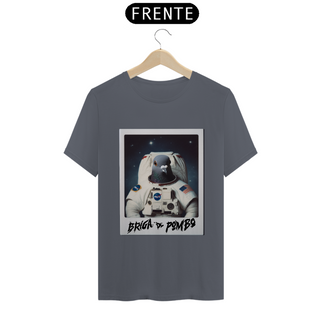 Nome do produtoCamiseta Pombo Astronauta - Estampa na Frente