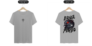 Nome do produtoCamiseta Branca Pombo Pistola - Estampa nas Costas