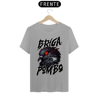 Nome do produtoCamiseta Branca Pombo Pistola - Estampa na Frente