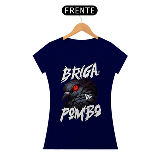 Nome do produtoCamiseta Feminina Pombo Pistola - Estampa na Frente