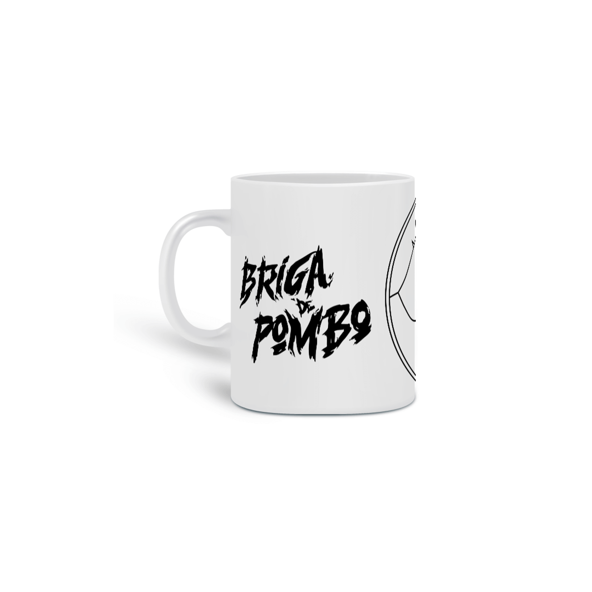 Nome do produto: Caneca Briga de Pombo