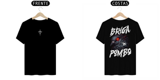 Nome do produtoCamiseta Pombo Pistola - Estampa nas Costas