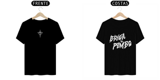 Camiseta Briga de Pombo Básica - Estampa nas Costas