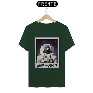 Nome do produtoCamiseta Pombo Astronauta - Estampa na Frente