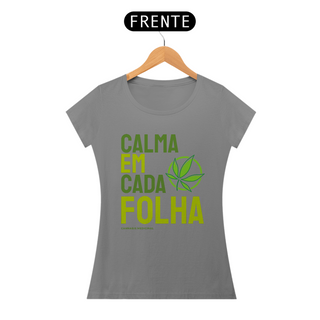 Nome do produtoCAMISETA CALMA EM CADA FOLHA