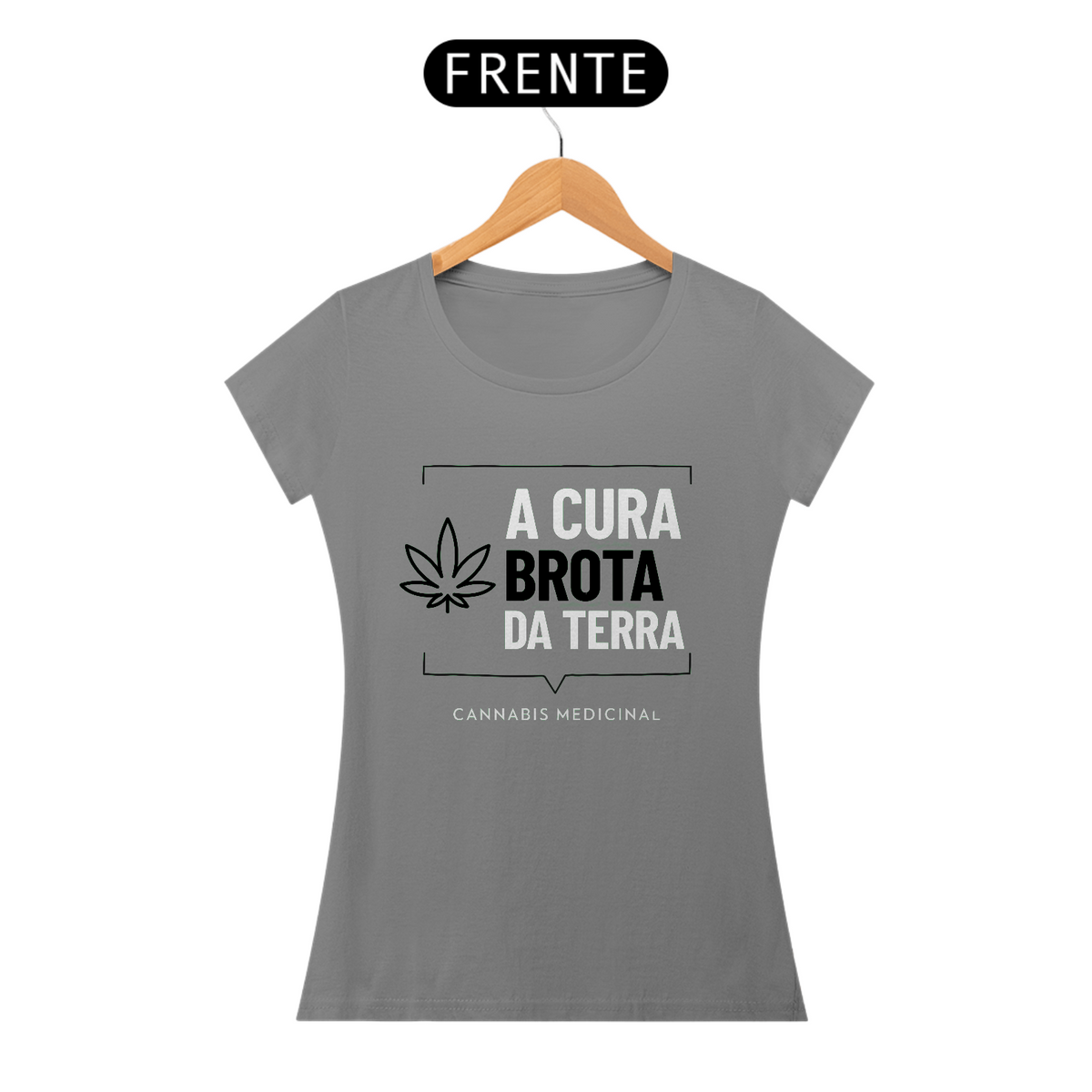 Nome do produto: Camiseta A Cura Brota da Terra