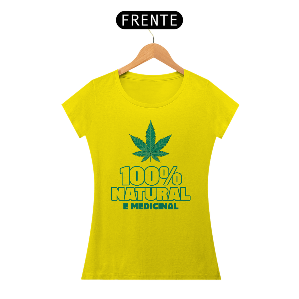 Nome do produto: Camiseta 100% Natural e Medicinal