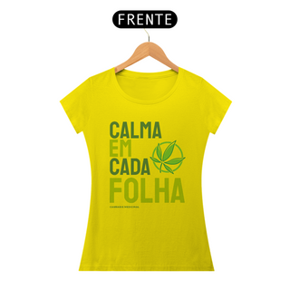 Nome do produtoCAMISETA CALMA EM CADA FOLHA