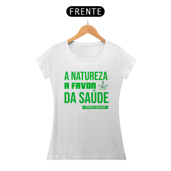 Camiseta - A Natureza a Favor da Saúde