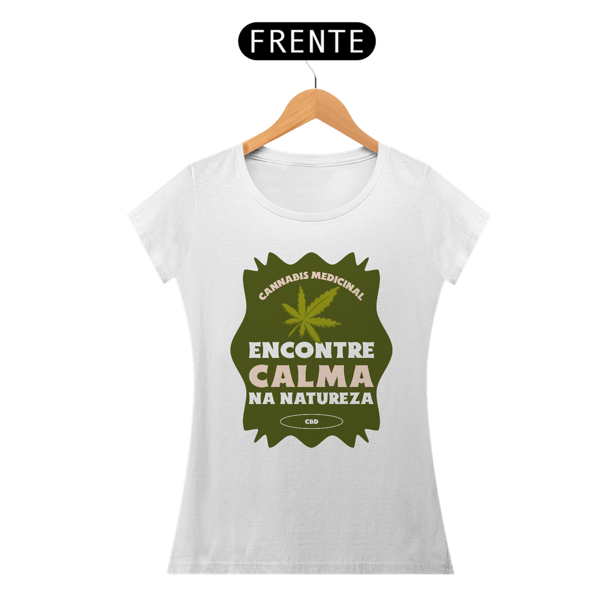 Nome do produto: Camiseta - Encontre Calma na Natureza