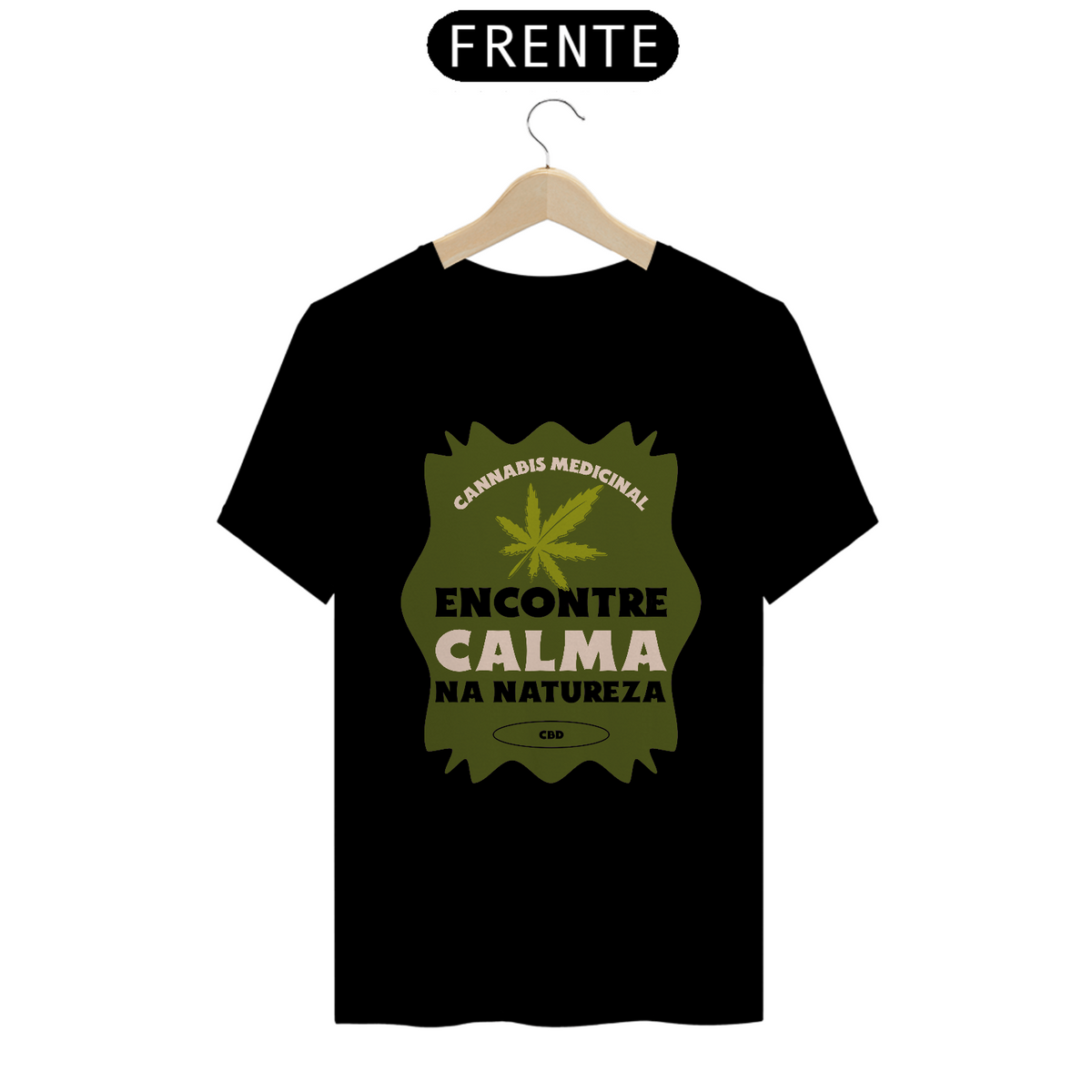 Nome do produto: Camiseta - Encontre Calma na Natureza