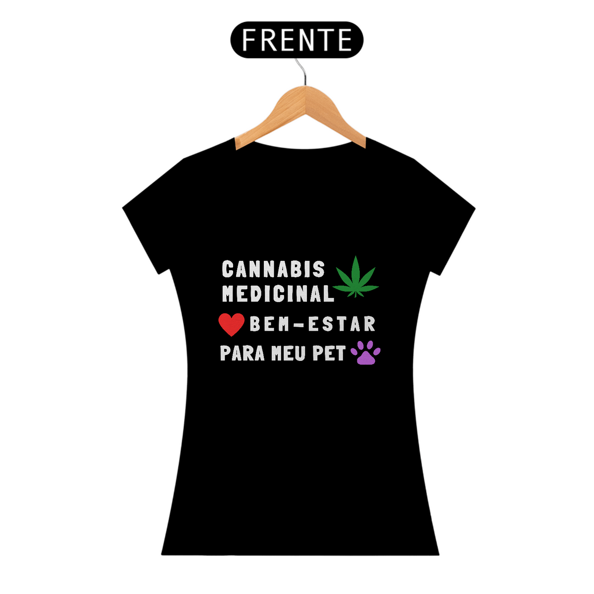 Nome do produto: CAMISETA CANNABIS PETS