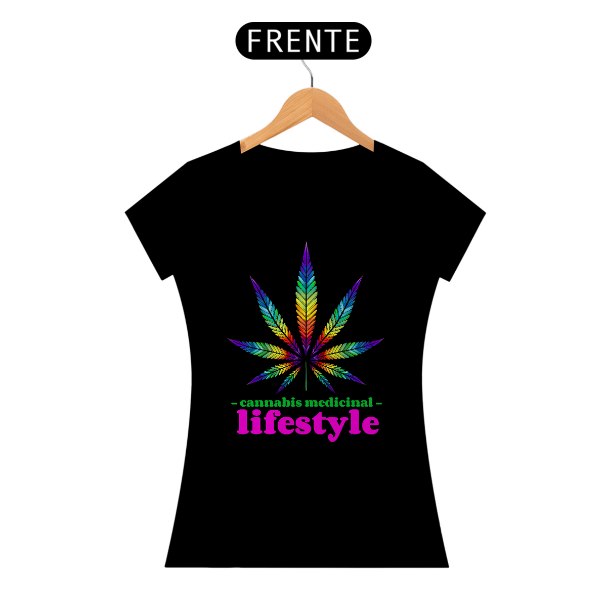 Nome do produto: CAMISETA CANNABIS LIFESTYLE