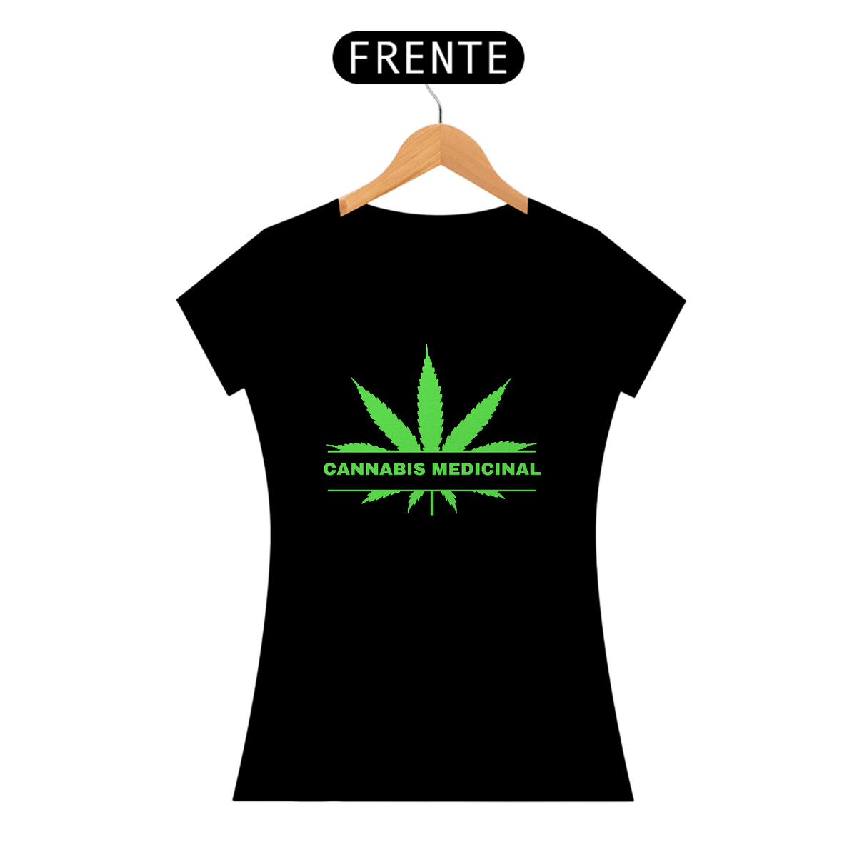 Nome do produto: CAMISETA CANNABIS MEDICINAL