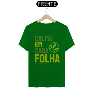 Nome do produtoCAMISETA CALMA EM CADA FOLHA