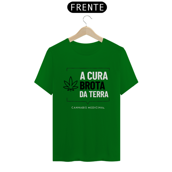 Camiseta A Cura Brota da Terra