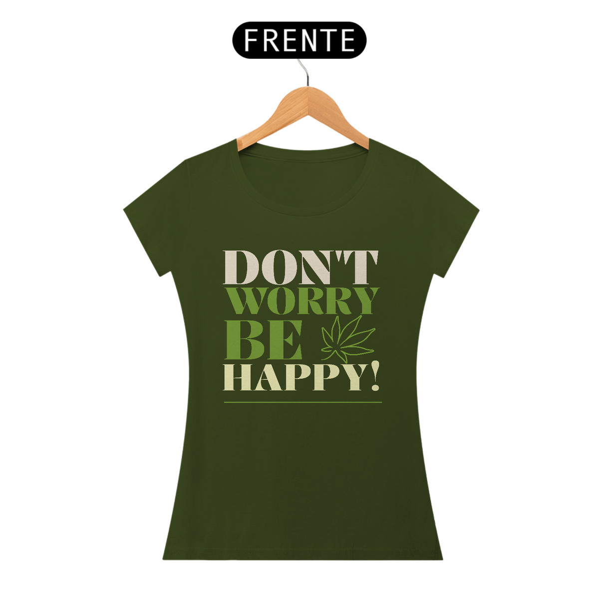 Nome do produto: Camiseta - Don\'t Worry Be Happy