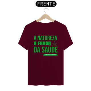 Nome do produtoCamiseta - A Natureza a Favor da Saúde