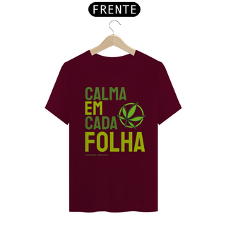 Nome do produtoCAMISETA CALMA EM CADA FOLHA