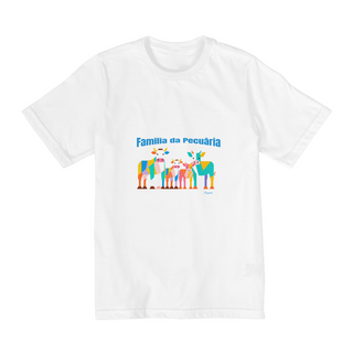 Camiseta Família da Pecuária - 2 a 8 Anos