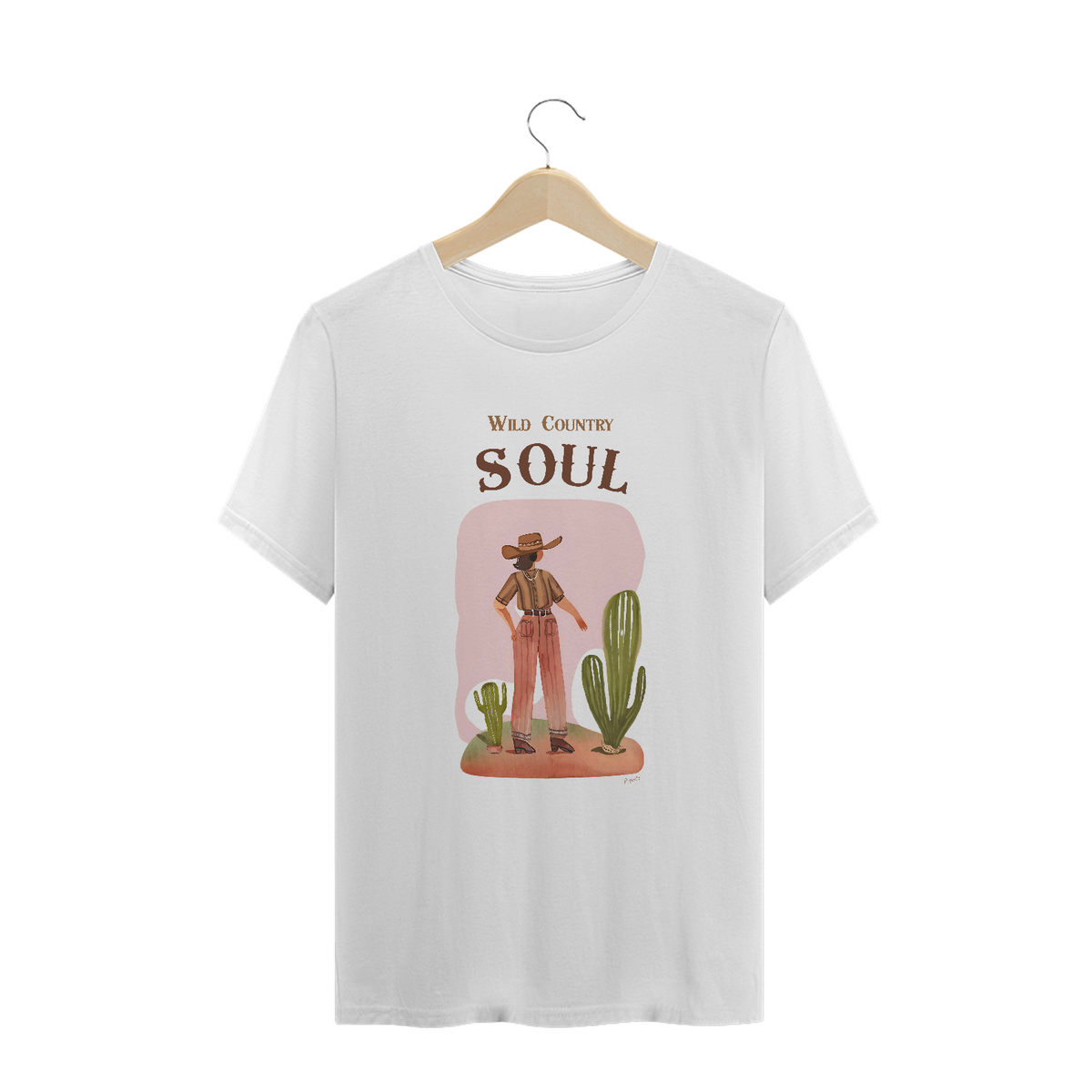 Nome do produto: Camiseta Country soul - Plus Size