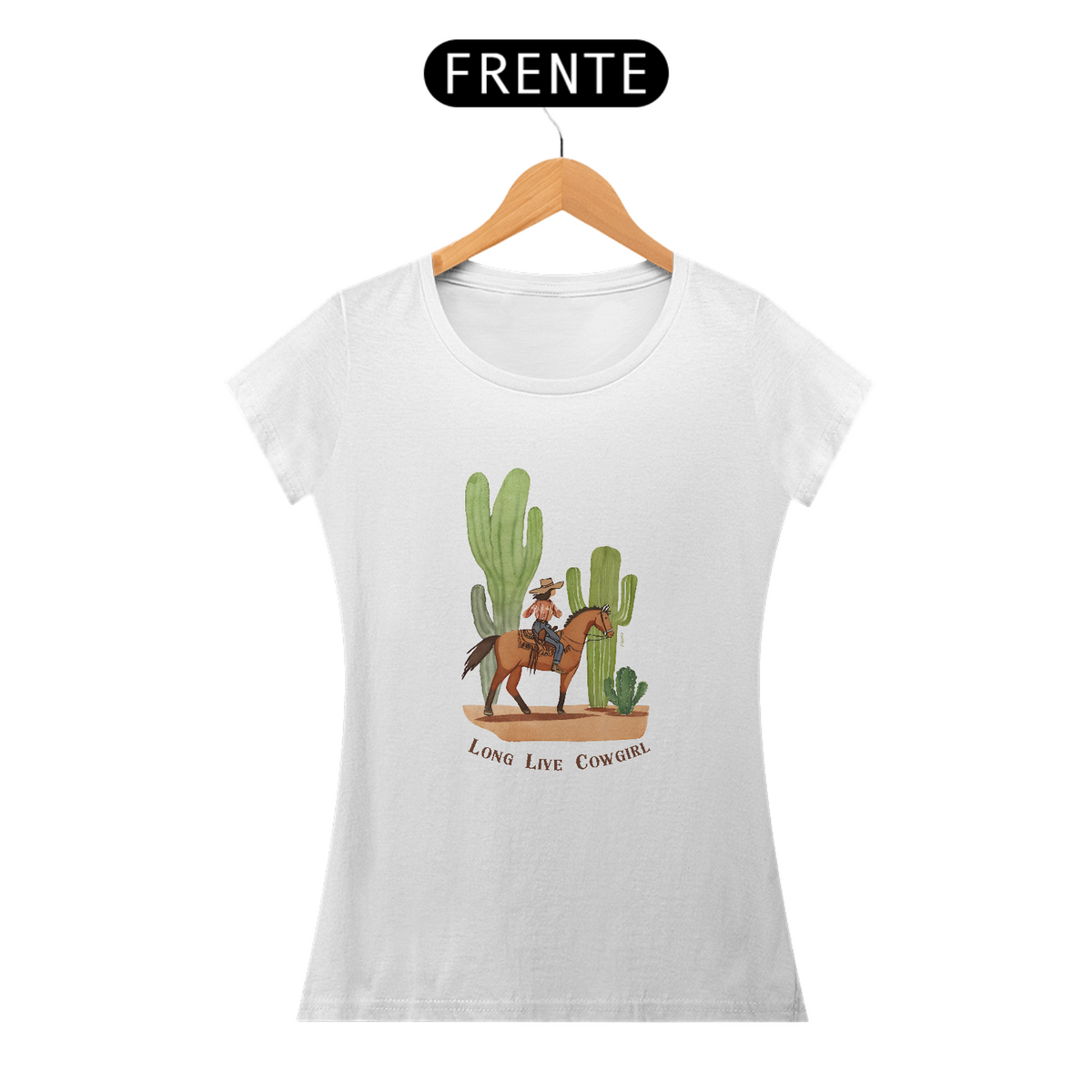 Nome do produto: Camiseta Country -Feminina