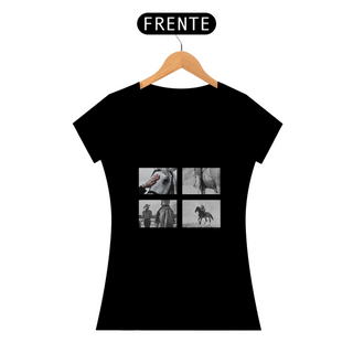 Camiseta Cavalos - Feminina