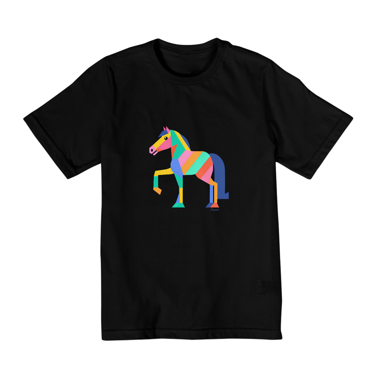 Nome do produto: Camiseta Cavalo - Infantil 2 a 8 A
